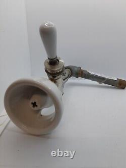 Vintage Porcelain Water Drinking Fountain Bubbler ca. 1920s Antique Deco