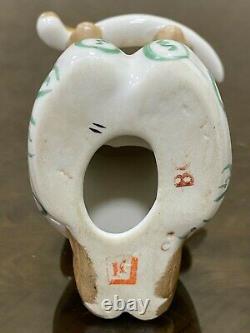 Vintage Rare Porcelain Figurine Ussr Little Arapchonok With A Dagger