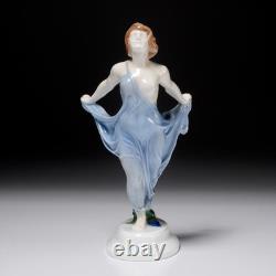 Vintage Rosenthal Art Deco Bride of Wind Liebermann Figurine 7.75h