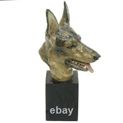 Vintage Rosenthal German Shepherd Glazed Porcelain Figurine GERMANY