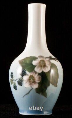 Vintage Royal Copenhagen Blackberry Vase Art Deco Porcelain Denmark Rare Old 20c