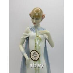 Vintage Royal Doulton Reflections Debut HN 3046 Porcelain Figurine 1985 Art Deco