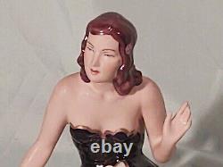 Vintage Royal Dux Porcelain Woman Figurine, Art Deco, Seated Lady, Beautiful