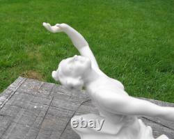 Vintage Signed K. Tutter Hutschenreuter Art Deco Spring Dancing Girls Figurine