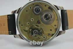 Vintage Wrist Watch Glashutte Steel Porcelain Dial Art Deco Germany UNION FAB