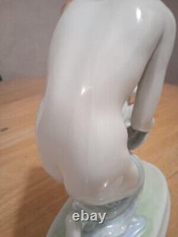 VintageHerend Hungarian Porcelain Nude Woman Figurine Art Deco