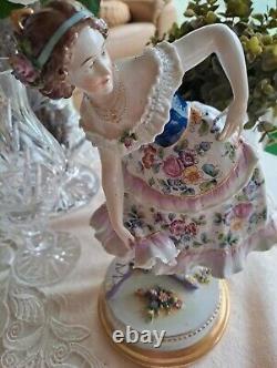 Volkstedt Large Porcelain Ballerina