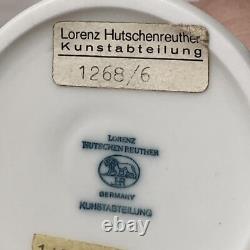 Vtg Art Deco Lorenz Hutschenreuther Germany Nude Dancer Lady Gold Ball Figurine