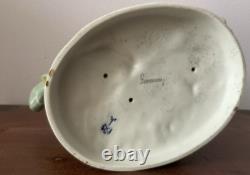 Vtg Karl Ens Germany Girls Playing Hide-and-Seek Lace Porcelain Figurine Dresden