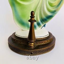 Vtg Katzhutte Germany Art Deco Dancing Lady Porcelain Figurine Statue Lamp Base