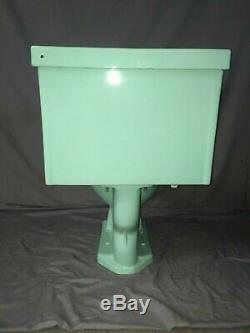 Vtg Mid Century Jadeite Ming Green Porcelain Toilet Standard WE SHIP 403-19E