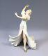 Wallendorf Schaubach Figurine Art Deco Porcelain Ballerina Dancer Girl Birks