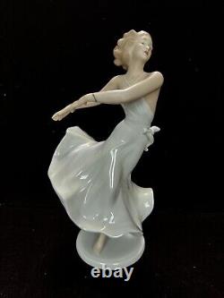 Wallendorf Dancing Ballerina Porcelain Figurine