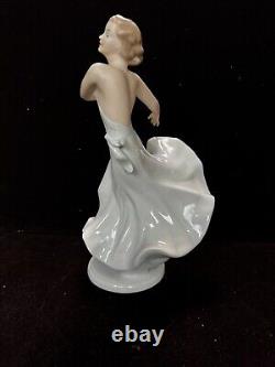 Wallendorf Dancing Ballerina Porcelain Figurine