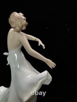 Wallendorf Dancing Ballerina Porcelain Figurine