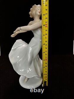 Wallendorf Dancing Ballerina Porcelain Figurine