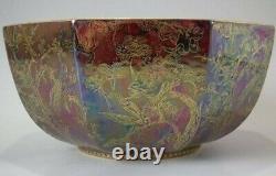 Wedgwood Fairyland Lustre Octagonal Bowl'Firbolgs