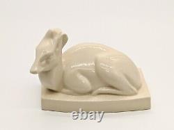 Wedgwood John Skeaping Porcelain Deer Figurine Art Deco