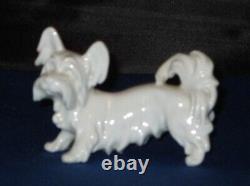 Wien Porcelain SKYE TERRIER Dog Figurine 1689 Austria