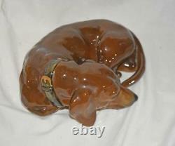 Wiener Werkstatte Dachshund Dog Figurine