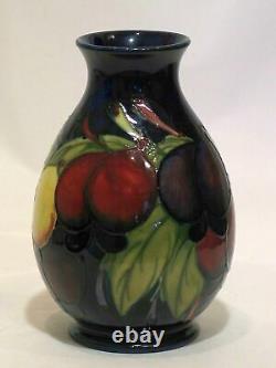 William Moorcroft Wisteria Plum 6 Inch Vase