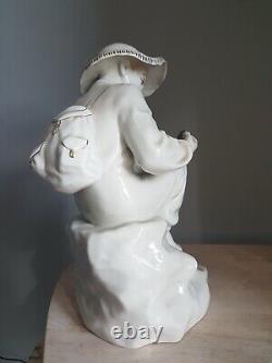 Young Geologist Vintage USSR Russia Beautiful Art Deco Porcelain Figurine EXC
