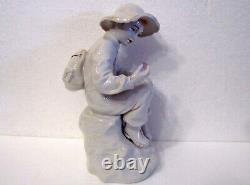 Young Geologist Vintage USSR Russian Amazing Art Deco Polonne Porcelain Figurine