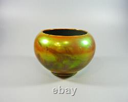 Zsolnay, Art Deco Green Eosin Glaze Plant Holder Pot, Antique Porcelain! (i153)